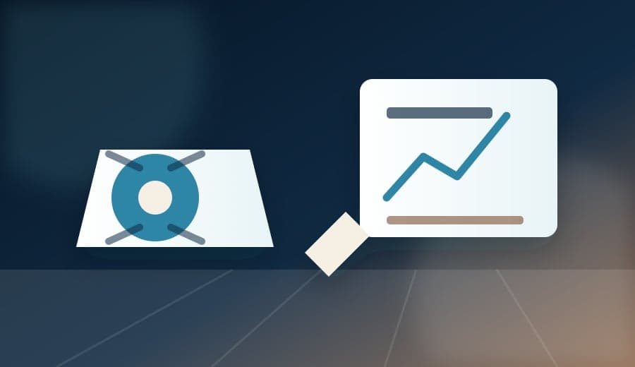 Industrial maintenance planning dashboard and asset reliability scene
